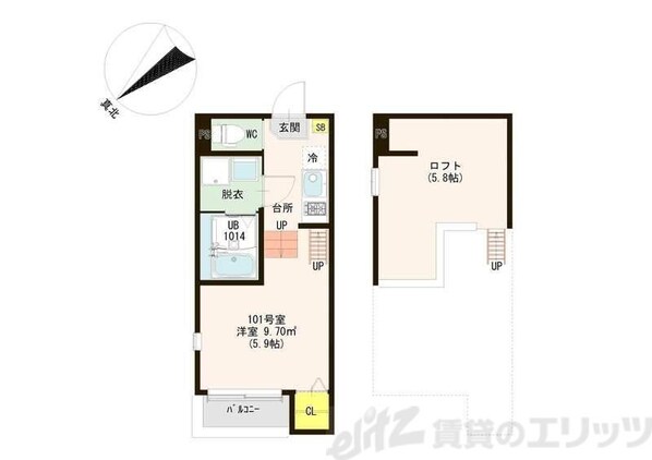 NEXSTAGE大桐の物件間取画像